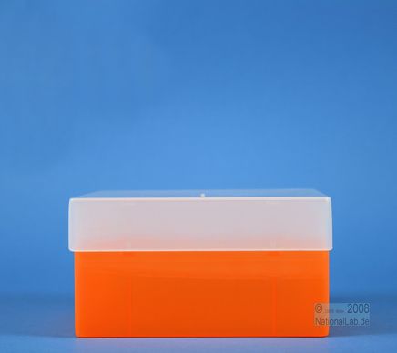 Kunststoffboxen EPPi Box, 70mm, orange, aufliegender Deckel